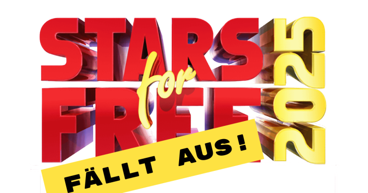 Symbolbild "Stars for Free 2025 fällt aus" (Bild © 104.6 RTL / RADIOSZENE)