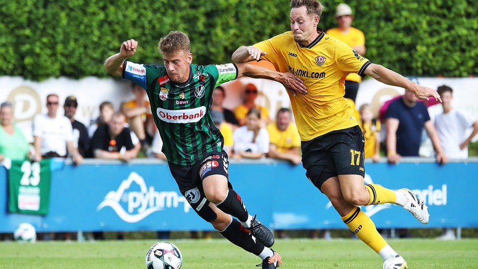 Dynamo Dresden siegt ohne Stamm an der Linie - Aue gewinnt in Nordirland