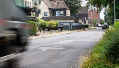 Verzögerungen bei Bauarbeiten auf Knappenstraße in Bottrop