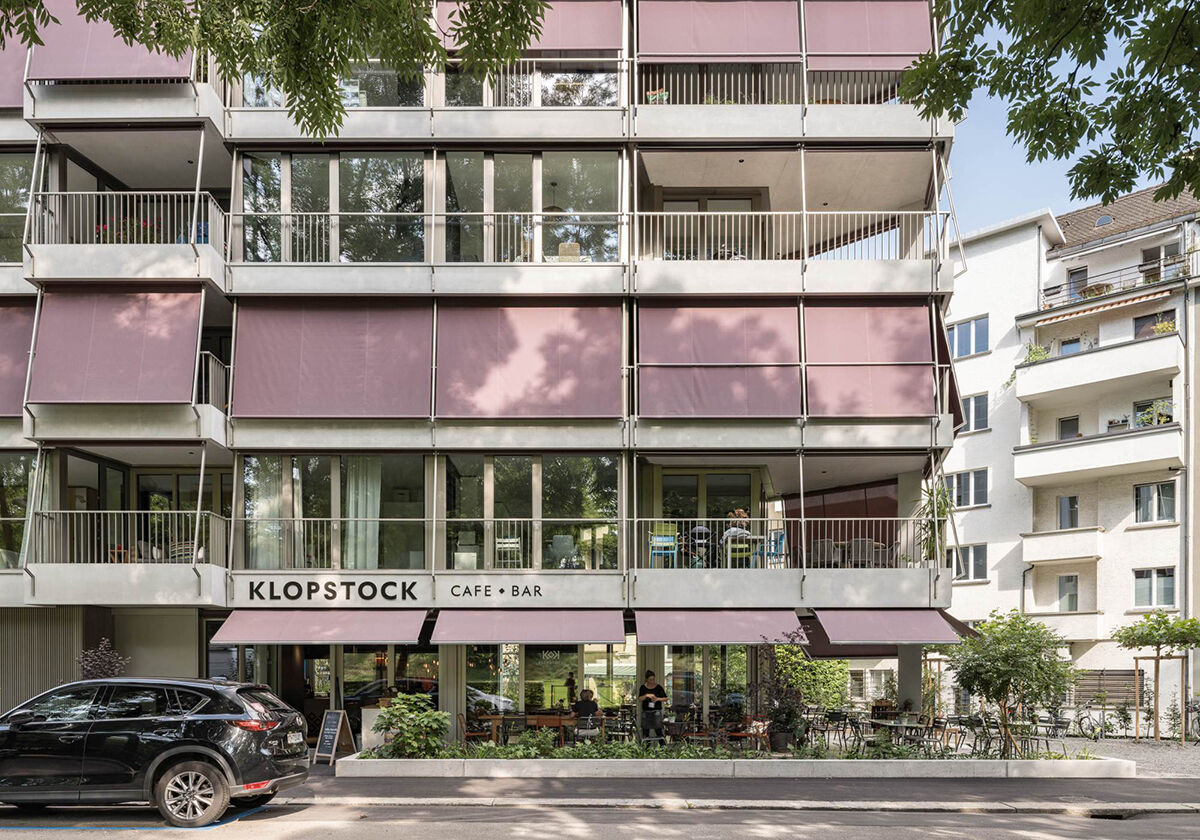 Wohnhaus in Zürich von Michael Meier und Marius Hug Architekten / Zwei Gesichter an der Klopstockwiese - Architektur und Architekten - News / Meldungen / Nachrichten