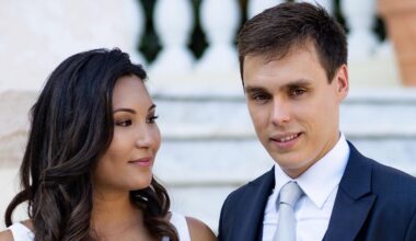 Marie Ducruet geht an ihrer Hochzeit ein modisches Risiko ein