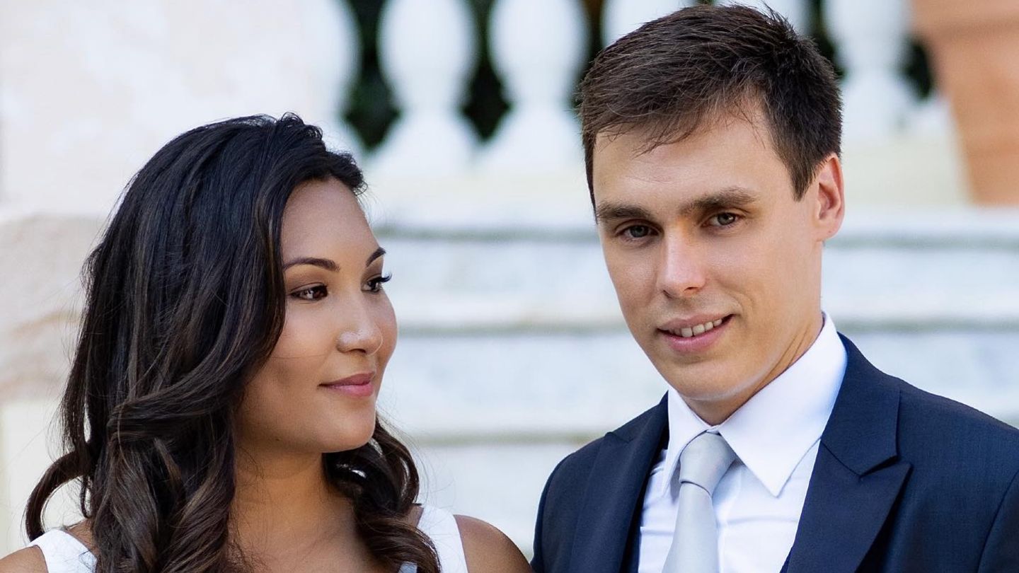 Marie Ducruet geht an ihrer Hochzeit ein modisches Risiko ein