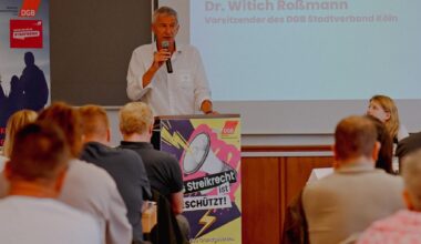 DGB Köln: Witich Roßmann als Vorsitzender des DGB Köln gewählt