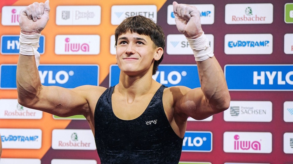 Finals in Dresden: Turn-Europameister Timo Eder holt erstmals Mehrkampf-Titel