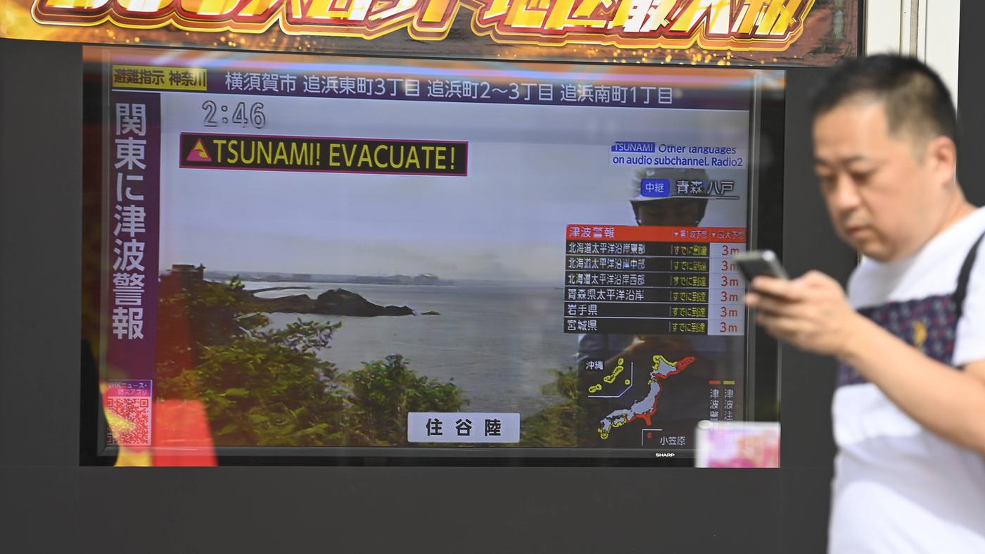 Tsunamiwelle erreicht Japan – Alarm in den USA