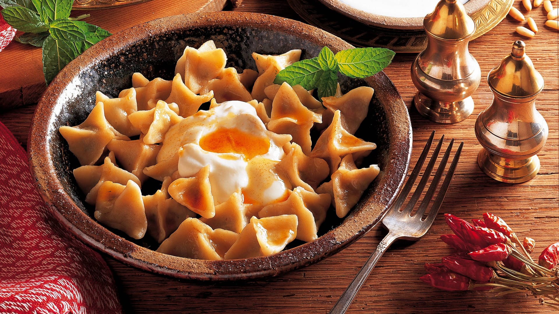 Türkische Manti (Symbolbild): Diese werden bei bona'me auf der Speisekarte stehen.