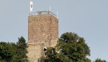 Flaggenwechsel auf dem Turmberg | Durlacher.de
