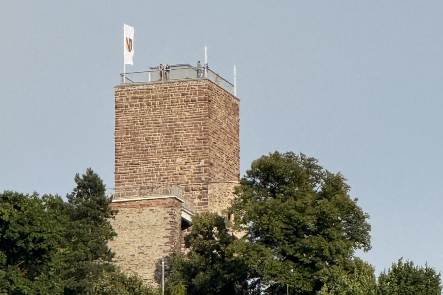 Flaggenwechsel auf dem Turmberg | Durlacher.de