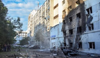 Russland attackiert Ukraine mit fast 600 Drohnen