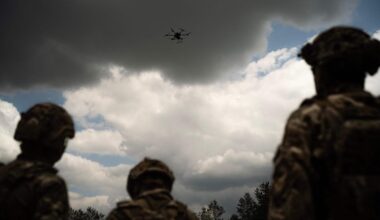 Die neueste Waffe der Ukraine gegen russische Drohnen? Fischernetze