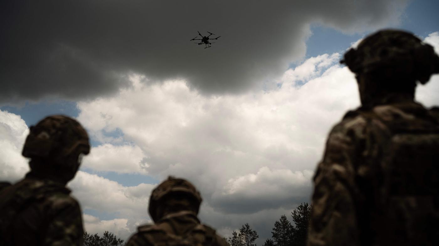 Die neueste Waffe der Ukraine gegen russische Drohnen? Fischernetze