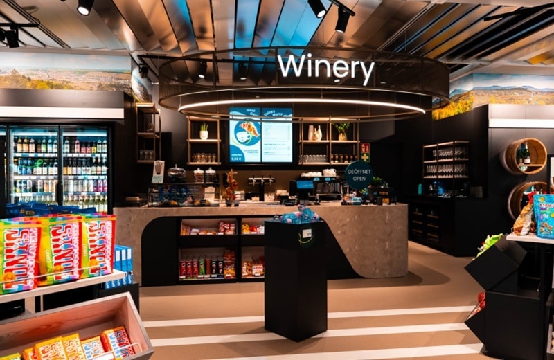 Auch an Weinfreunde ist gedacht (Bild: smartseller gmbh & co. Kg)