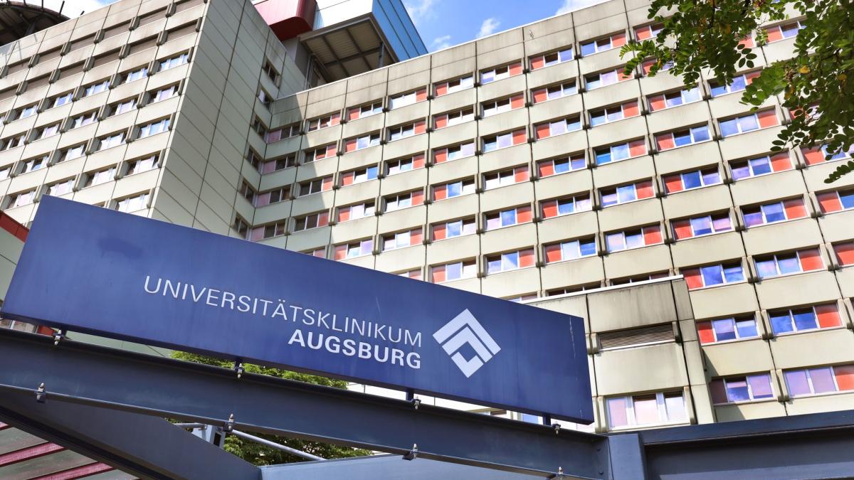 Polizeieinsatz an Augsburger Uniklinik wegen einer Bombendrohung am Samstagmorgen