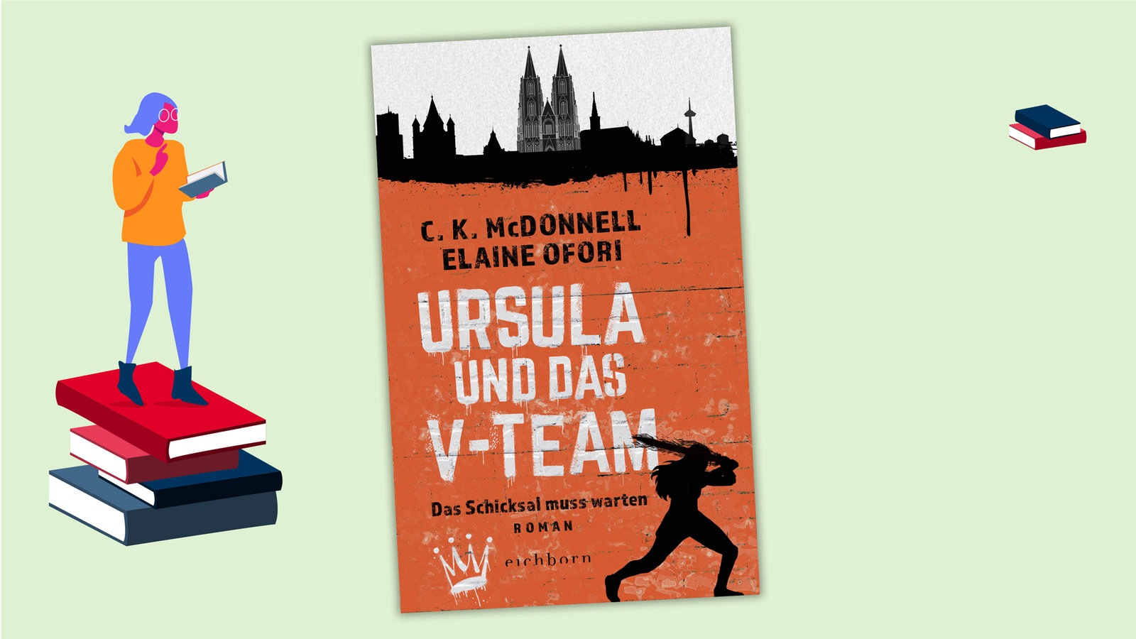 Buchtipp: C. K. McDonnell / Elaine Ofori - Ursula und das V-Team - Buchtipp - Radio