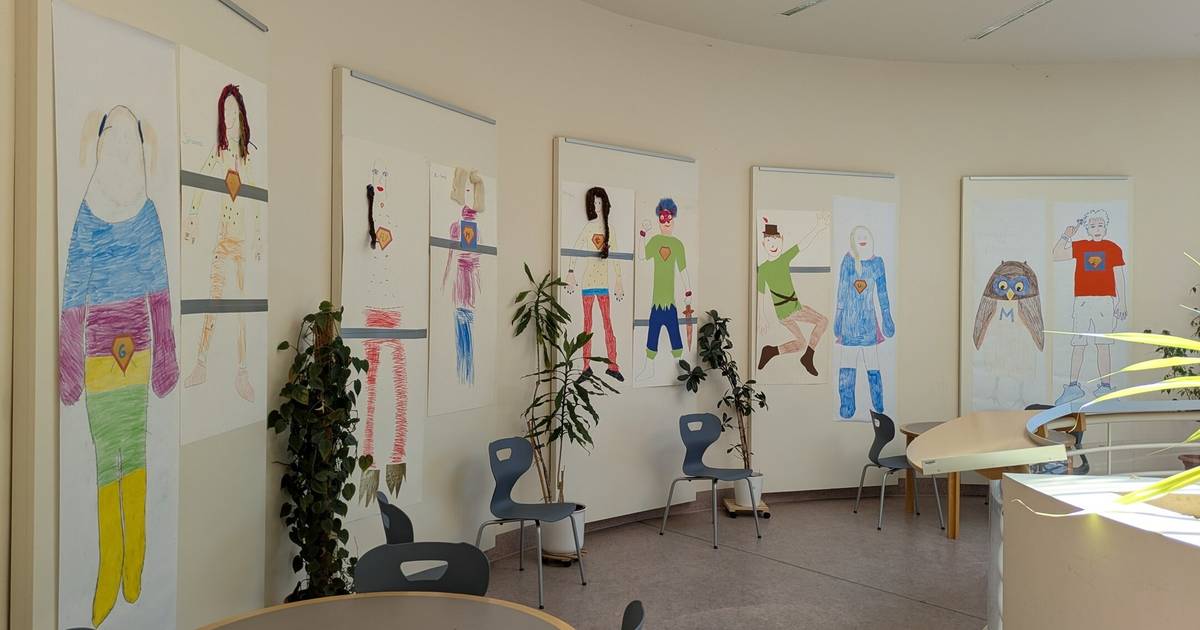 Kunstwerke in der Viersener Stadtbücherei