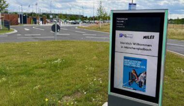 Während der Hockey-EM wird in MG Carsharing-Modell getestet