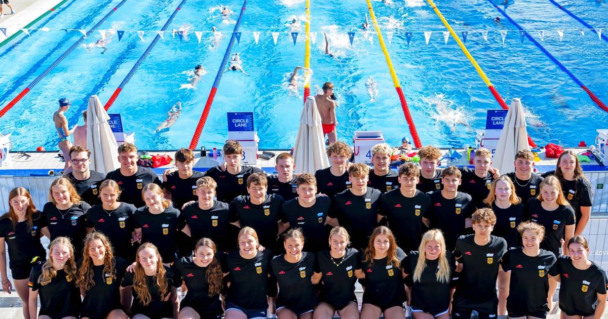 Larus Thiel vom SV Bayer Wuppertal schwimmt bei JEM bis ins Finale