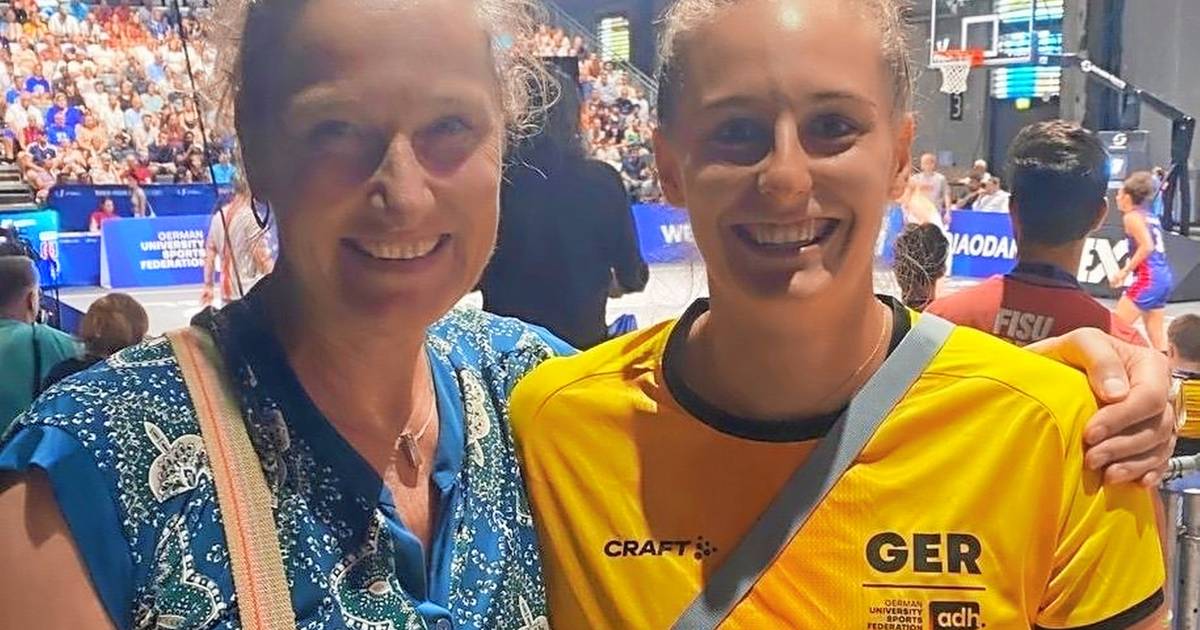 Wuppertalerin Sarah Polleros holt mit Deutschland Gold im 3 x 3 Basketball