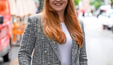 Die 29-Jährige Anna Hußmann möchte im Herbst für die CDU in den Wuppertaler Stadtrat ziehen