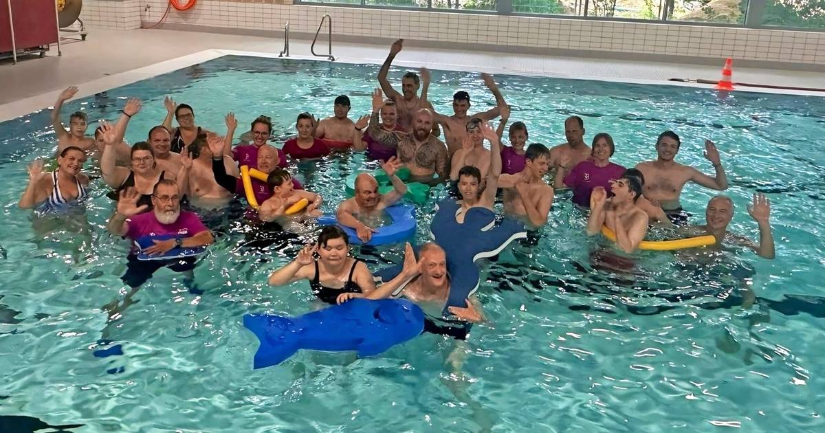 Integratives Schwimmen beim TV Jüchen voller Erfolg