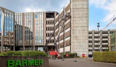 Die Barmer baut Ex-Hauptverwaltung um