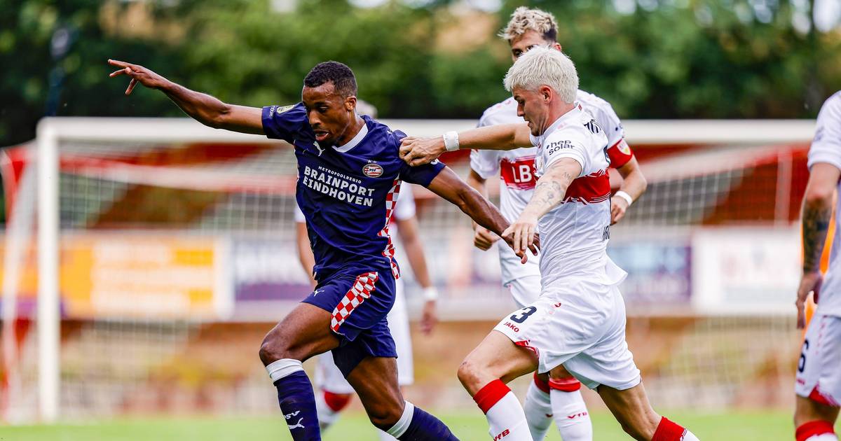 Debüt-Tor für PSV Eindhoven gegen VfB Stuttgart