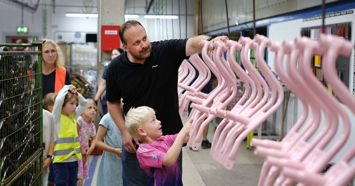 Kita Rohendhaus durfte in Produktion von Puky schauen