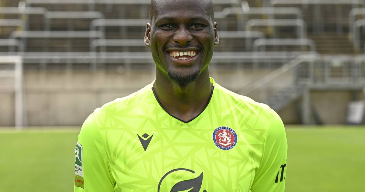 Torwart Michael Luyambula ist neuer Kapitän beim Wuppertaler SV