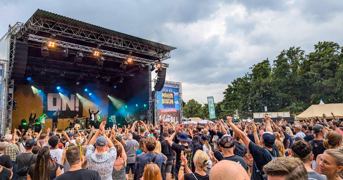 Fotos vom Festival am Hohen Busch in Viersen