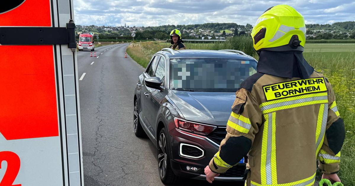 Nach Unfall in Bornheim: Autofahrer missachtet Absperrung