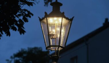 Umstellung von Gaslaternen in Düsseldorf geht weiter