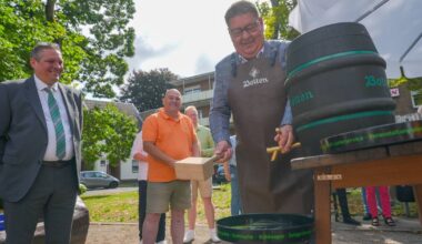 Hunderte Liter Alt sind geflossen