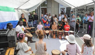 Afrikafest auf der Nordstraße trommelt für Spenden