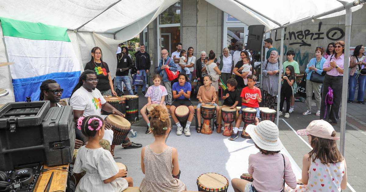 Afrikafest auf der Nordstraße trommelt für Spenden