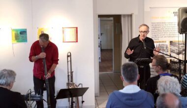 Werke von Hanns Dieter Hüsch im Kulturbahnhof