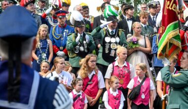 Neersen: Bezirksschützenfest am Grenzweg