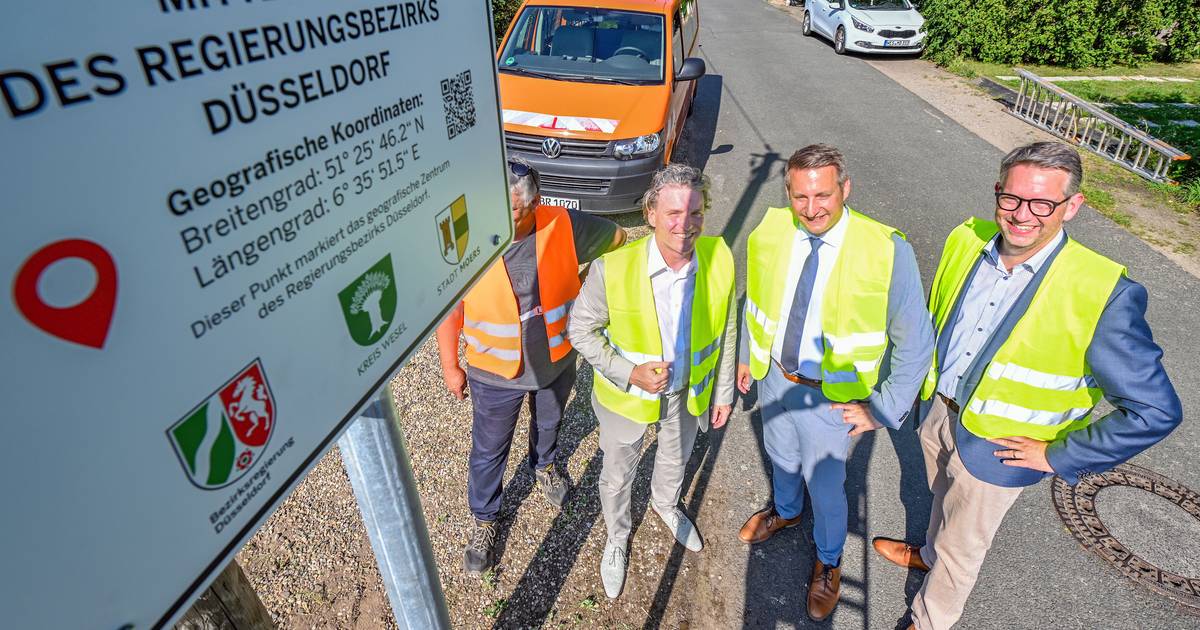 Mittelpunkt des Regierungsbezirks Düsseldorf liegt in Moers