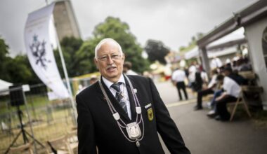 Brudermeister Ulrich Micke aus Kaiserswerth gibt sein Amt ab
