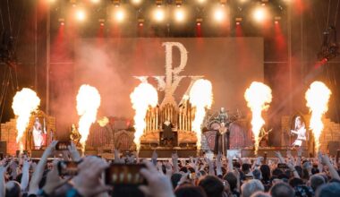 Konzert beim E-Werk Open Air der Saar Metalband
