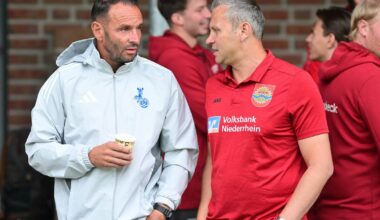 Coach Hirsch und Sonsbeck-Trainer Losing verbindet mehr als Fußball