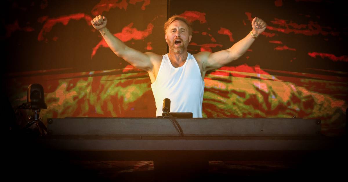 Konzert mit DJ David Guetta in der Düsseldorfer Merkur-Spiel-Arena