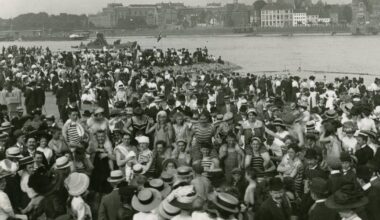 Baden im Rhein war vor 100 Jahren noch möglich