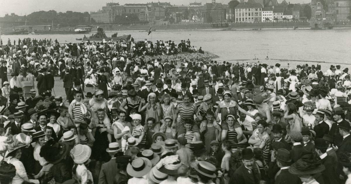 Baden im Rhein war vor 100 Jahren noch möglich