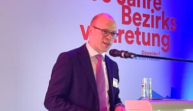 Die Bezirksvertretung 5 feierte ihr 50-jähriges Bestehen.