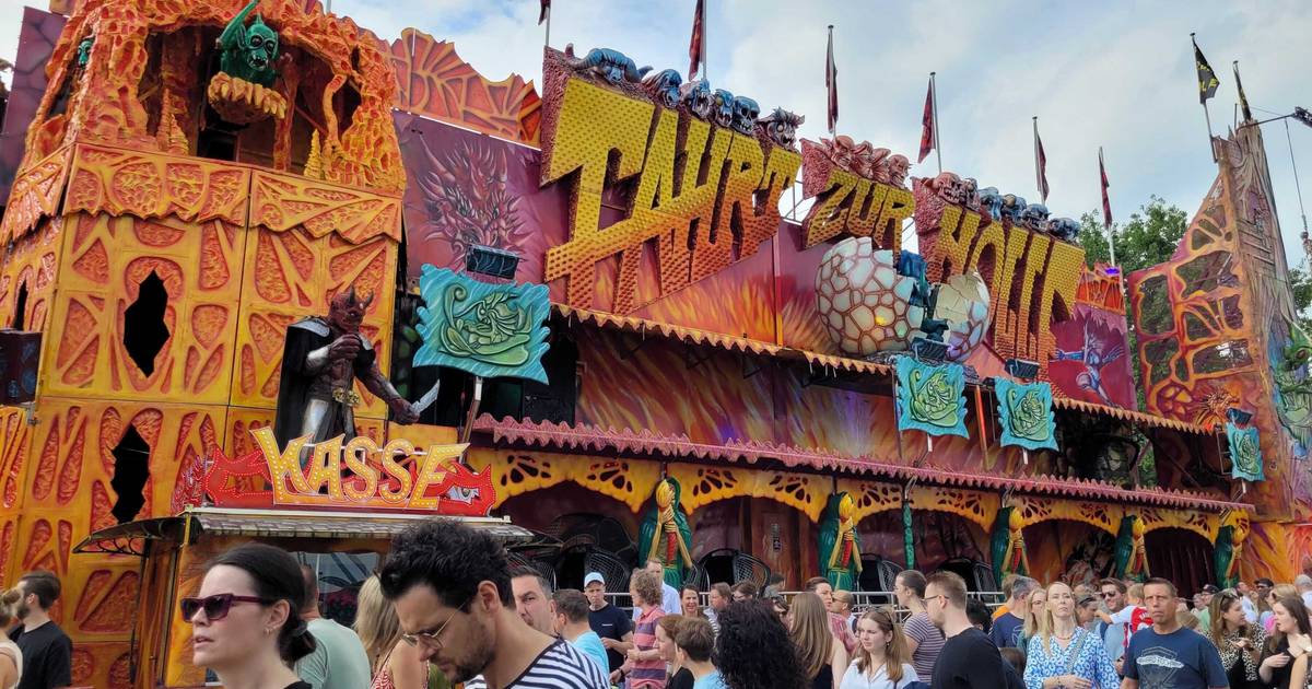 Unfall in Geisterbahn auf Rheinkirmes – Kinder leicht verletzt