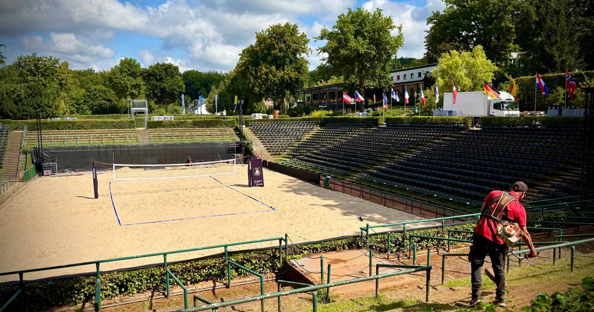 Düsseldorf: Beachvolleyball-EM im Rochusclub