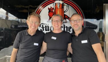 Neue Betreiber im Füchschen-Biergarten auf der Rheinkirmes Düsseldorf 2025