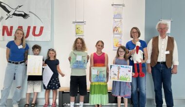 Wettbewerb in Mönchengladbach: Kinder sind für Storchy