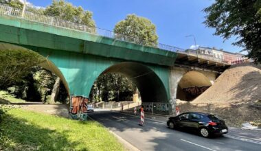 Hermann-Piecq-Anlage in Mönchengladbach vier Wochen gesperrt für Radfahrer und Fußgänger