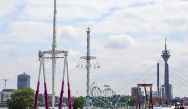 Rheinkirmes Düsseldorf 2025: Acht Fahrgeschäfte für Adrenalin-Junkies